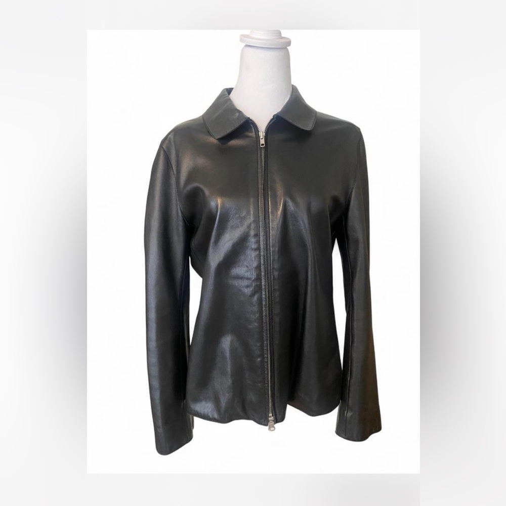 Women's Black Leather Jacket